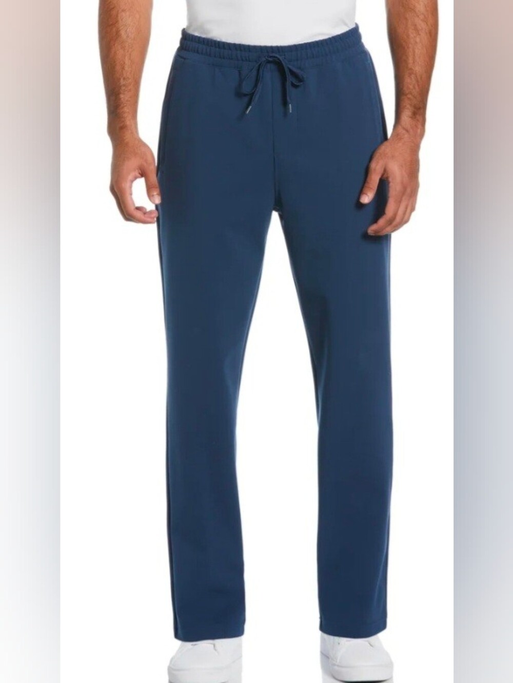 Penguin Sport Men's Navy Drawstring Pants Non Cuffed Pull-OnMen's Size XL Unisex